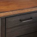Steve Silver Furniture - BEAR CREEK BROWN NIGHTSTAND - Dark Brown Wood - Nightstands - Additional View 5