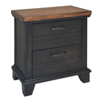 Steve Silver Furniture - BEAR CREEK BROWN NIGHTSTAND - Dark Brown Wood - Nightstands - Additional View 6