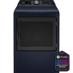 GE SAPPHIRE BLUE ELECTRIC 7.3CU DRYER WITH STEAM - Dryers