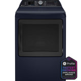GE SAPPHIRE BLUE ELECTRIC 7.3CU DRYER WITH STEAM - Dryers