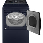 GE SAPPHIRE BLUE ELECTRIC 7.3CU DRYER WITH STEAM - Dryers - Additional View 4