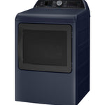 GE SAPPHIRE BLUE ELECTRIC 7.3CU DRYER WITH STEAM - Dryers - Additional View 5