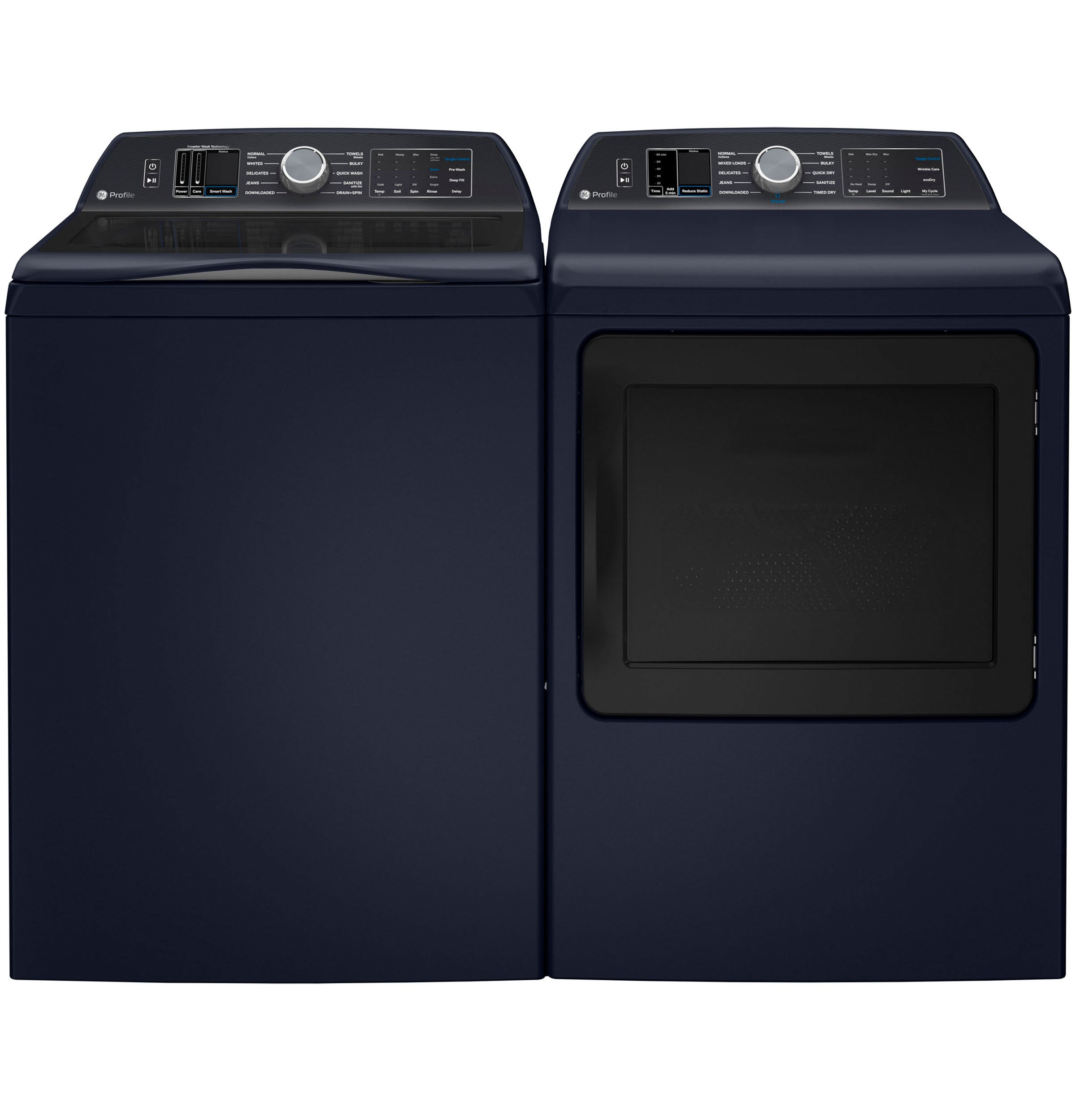GE SAPPHIRE BLUE ELECTRIC 7.3CU DRYER WITH STEAM - Dryers - Additional View 7