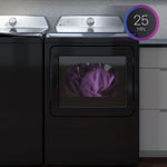 GE SAPPHIRE BLUE ELECTRIC 7.3CU DRYER WITH STEAM - Dryers - Additional View 14