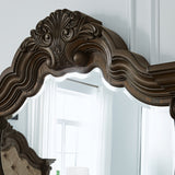 Ashley Furniture - MAYLEE DRESSER & MIRROR - Dark Brown Glass|Wood - Dresser & Mirror - Additional View 3