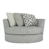 Mondo Swivel Chair - Silver