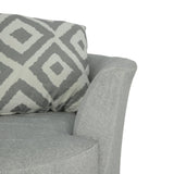 Mondo Swivel Chair - Silver - Additional View 3