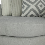 Mondo Swivel Chair - Silver - Additional View 4