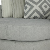 Mondo Swivel Chair - Silver - Additional View 4