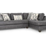 Crow 2 Piece Sectional - Pewter - Additional View 3