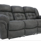 Haygen Reclining Sofa - Charcoal - Additional View 1