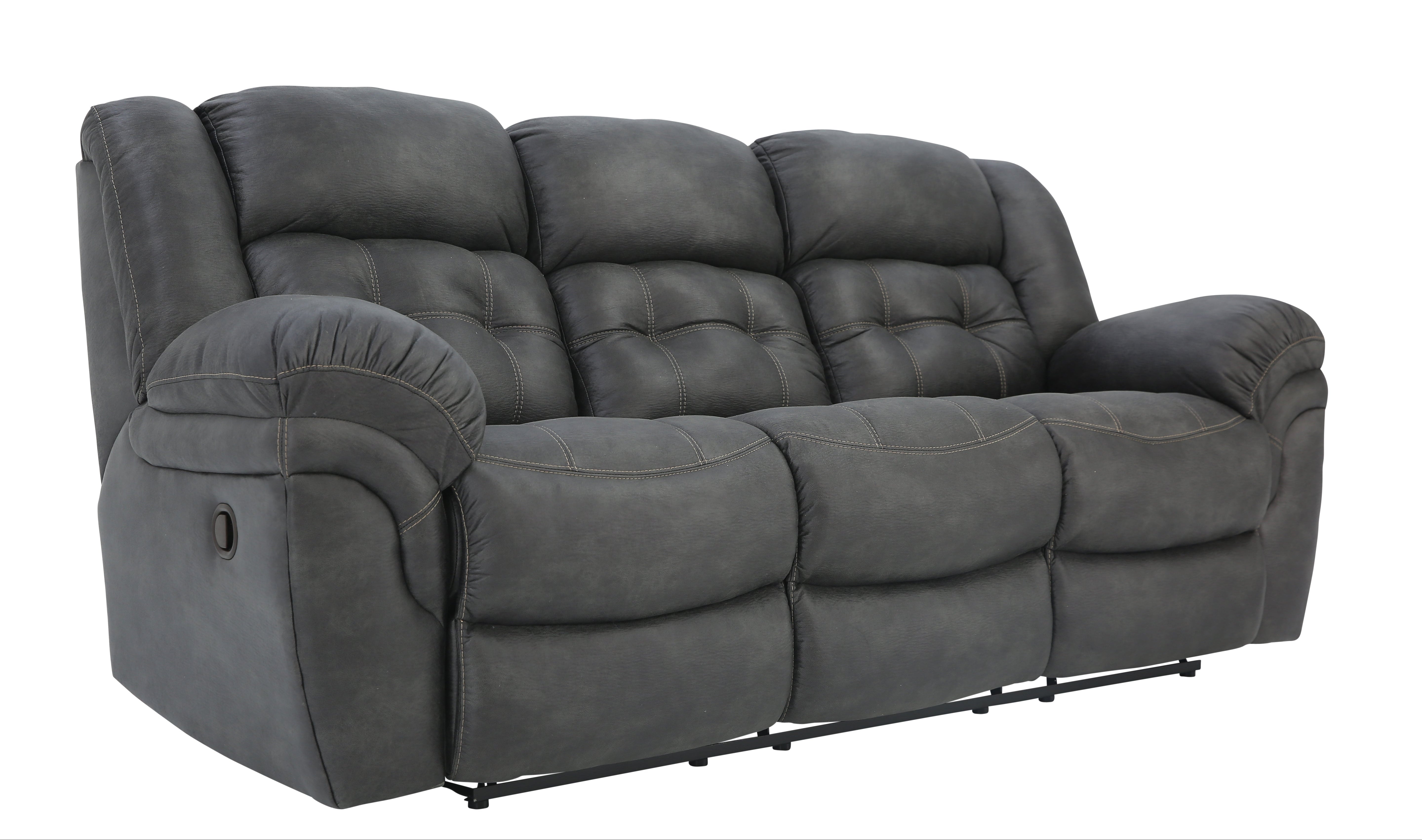 Haygen Reclining Sofa - Charcoal - Additional View 1