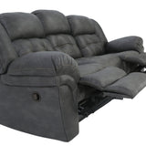 Haygen Reclining Sofa - Charcoal - Additional View 2