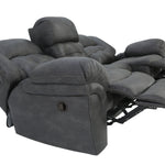 Haygen Reclining Sofa - Charcoal - Additional View 3