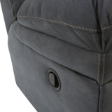 Haygen Reclining Sofa - Charcoal - Additional View 5
