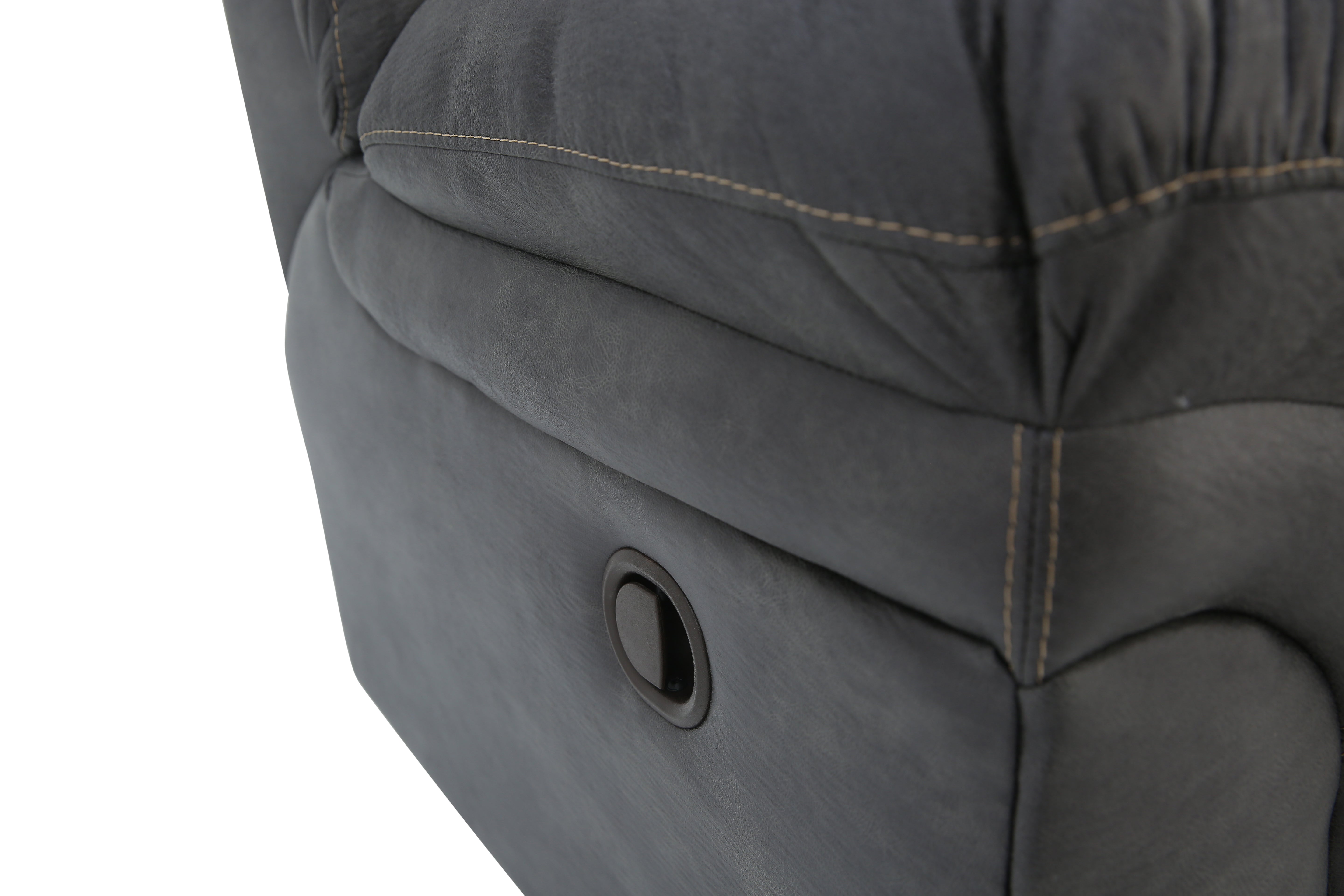 Haygen Reclining Sofa - Charcoal - Additional View 5