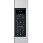 GE STAINLESS STEEL 1.9CU OVER THE RANGE MICROWAVE - Pearl Silver|Black - Microwaves - Additional View 1