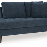 Ashley Furniture - Bixler Raf Chaise - Navy - Blue Fabric - Chaises