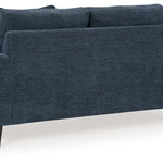 Ashley Furniture - Bixler Raf Chaise - Navy - Blue Fabric - Chaises - Additional View 3