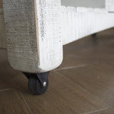 International Furniture Direct - STONE KITCHEN ISLAND - Beige|Dark Gray Wood - Islands & Carts - Additional View 5