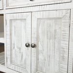 International Furniture Direct - STONE KITCHEN ISLAND - Beige|Dark Gray Wood - Islands & Carts - Additional View 7