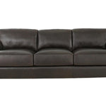 CAMEROON BROWN LEATHER SOFA
