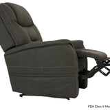 GUNMETAL LAYFLAT LIFT RECLINER - Additional View 2