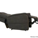 GUNMETAL LAYFLAT LIFT RECLINER - Additional View 3