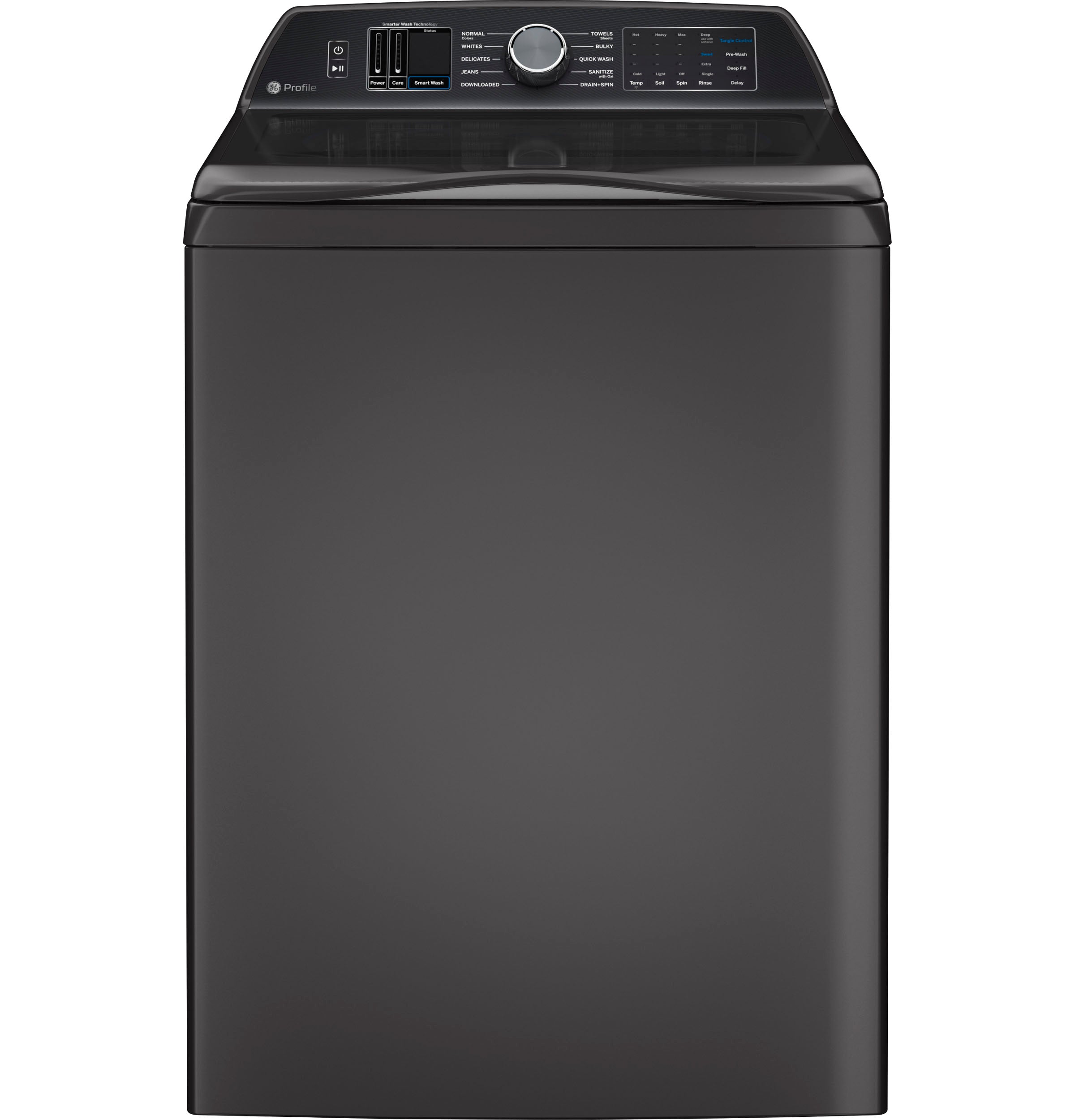 GE DIAMOND GRAY 5.3CU TOP LOAD WASHER - Dark Gray - Washers