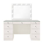 Avery Vanity With Led Mirror - White