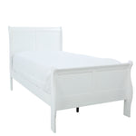Louis Philip Twin Bed - White - Additional View 1