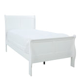 Louis Philip Twin Bed - White - Additional View 1