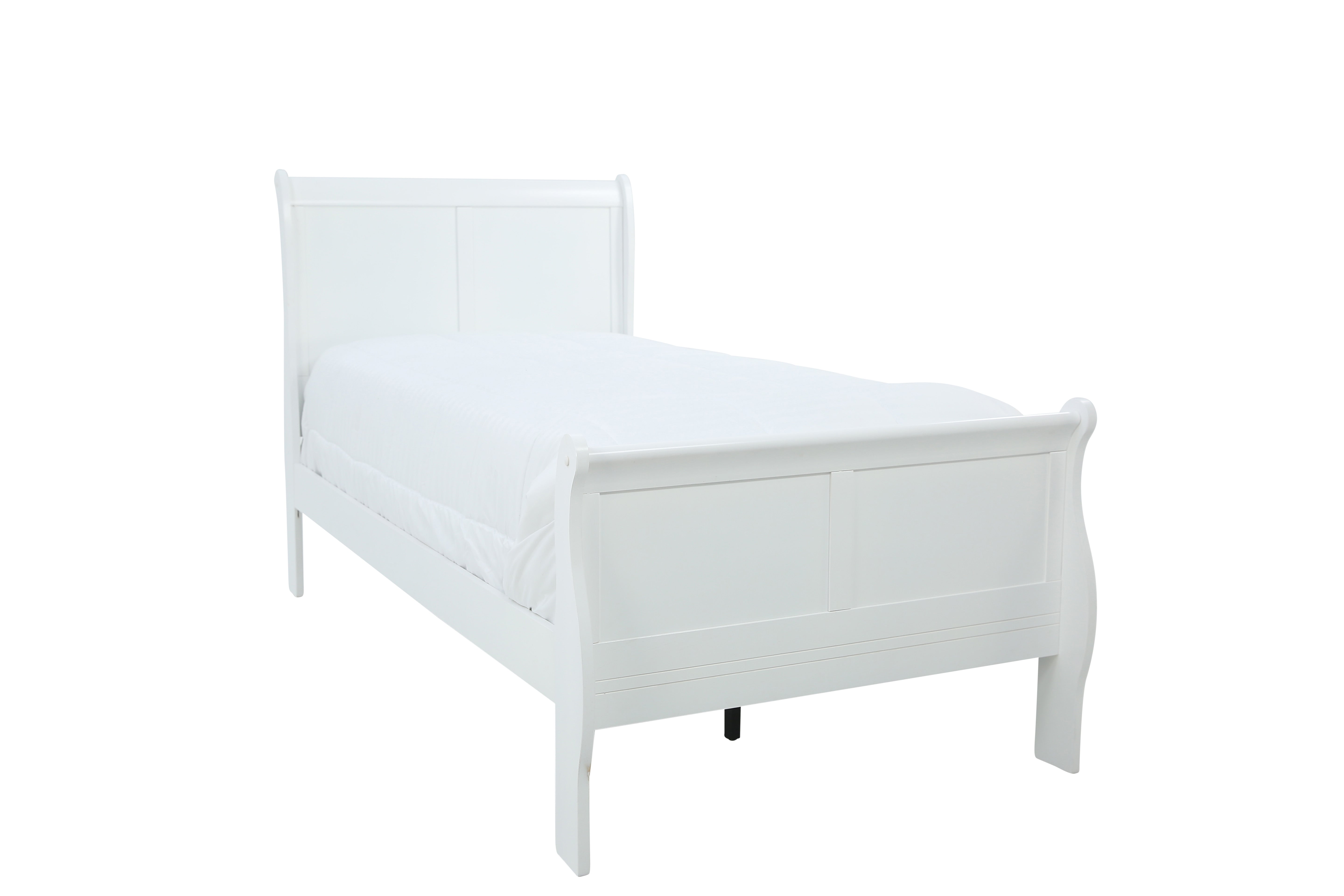 Louis Philip Twin Bed - White - Additional View 1