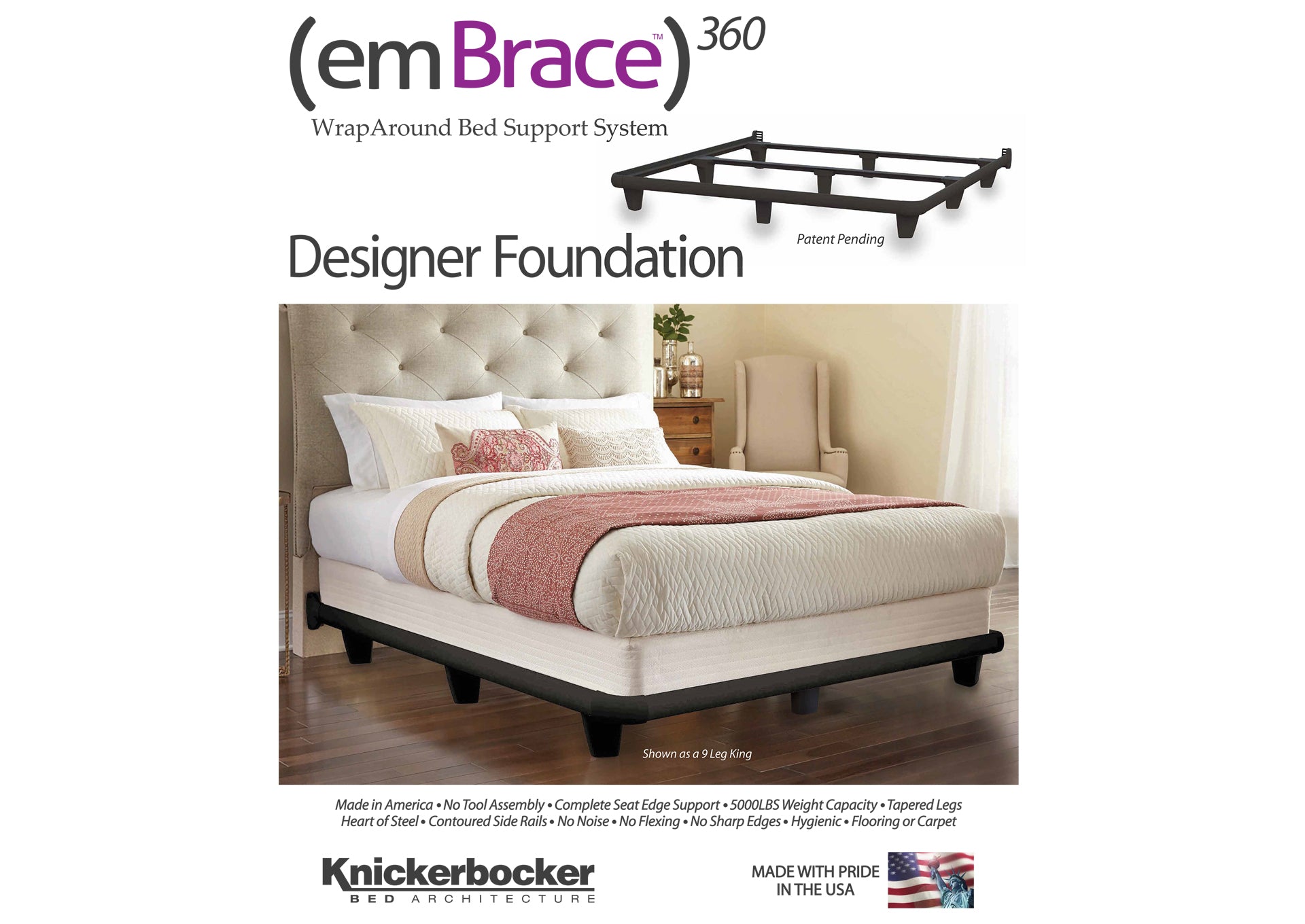 EMBRACE BLACK QUEEN BASE - Additional View 1