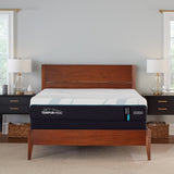 Tempur Sealy - Adapt 2.0 Medium Hybrid Queen Mattress - White|Black Fabric - Mattresses - Additional View 3