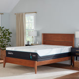 Tempur Sealy - Adapt 2.0 Medium Hybrid Queen Mattress - White|Black Fabric - Mattresses - Additional View 5