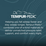 Tempur Sealy - Adapt 2.0 Medium Hybrid Queen Mattress - White|Black Fabric - Mattresses - Additional View 11