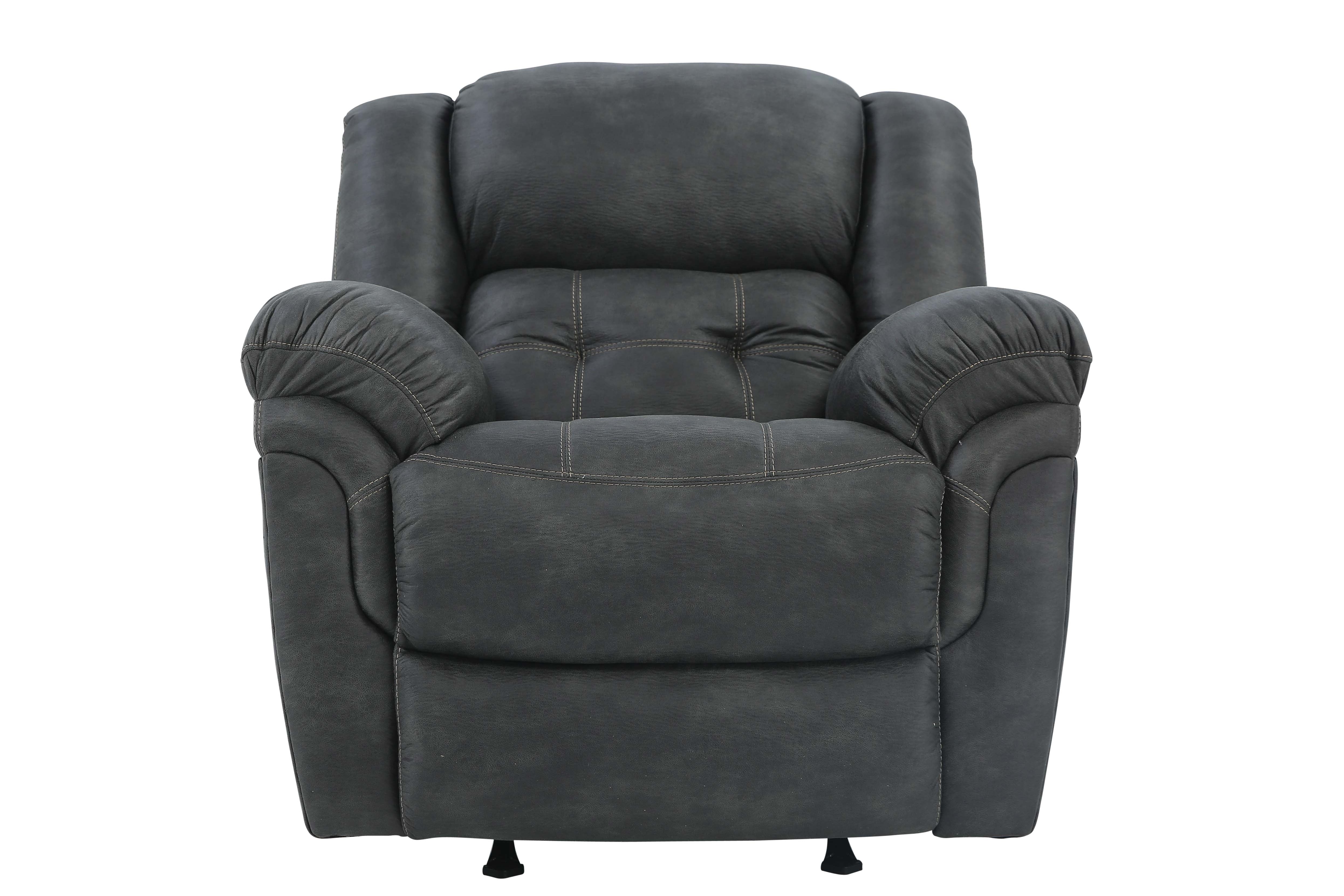 Haygen Rocker Recliner - Charcoal