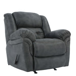 Haygen Rocker Recliner - Charcoal - Additional View 1