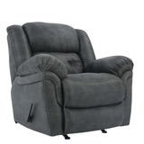 Haygen Rocker Recliner - Charcoal - Additional View 1