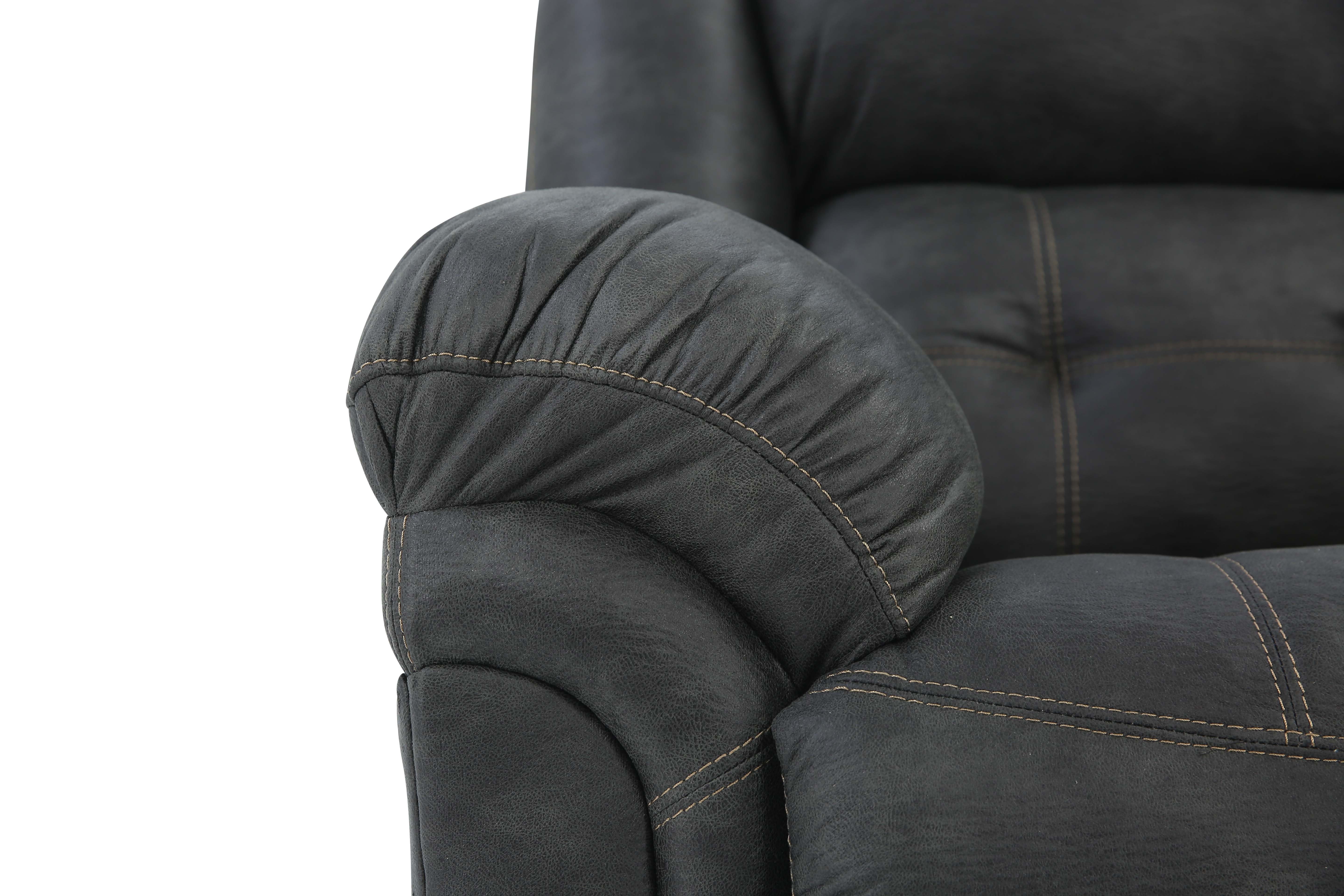 Haygen Rocker Recliner - Charcoal - Additional View 5