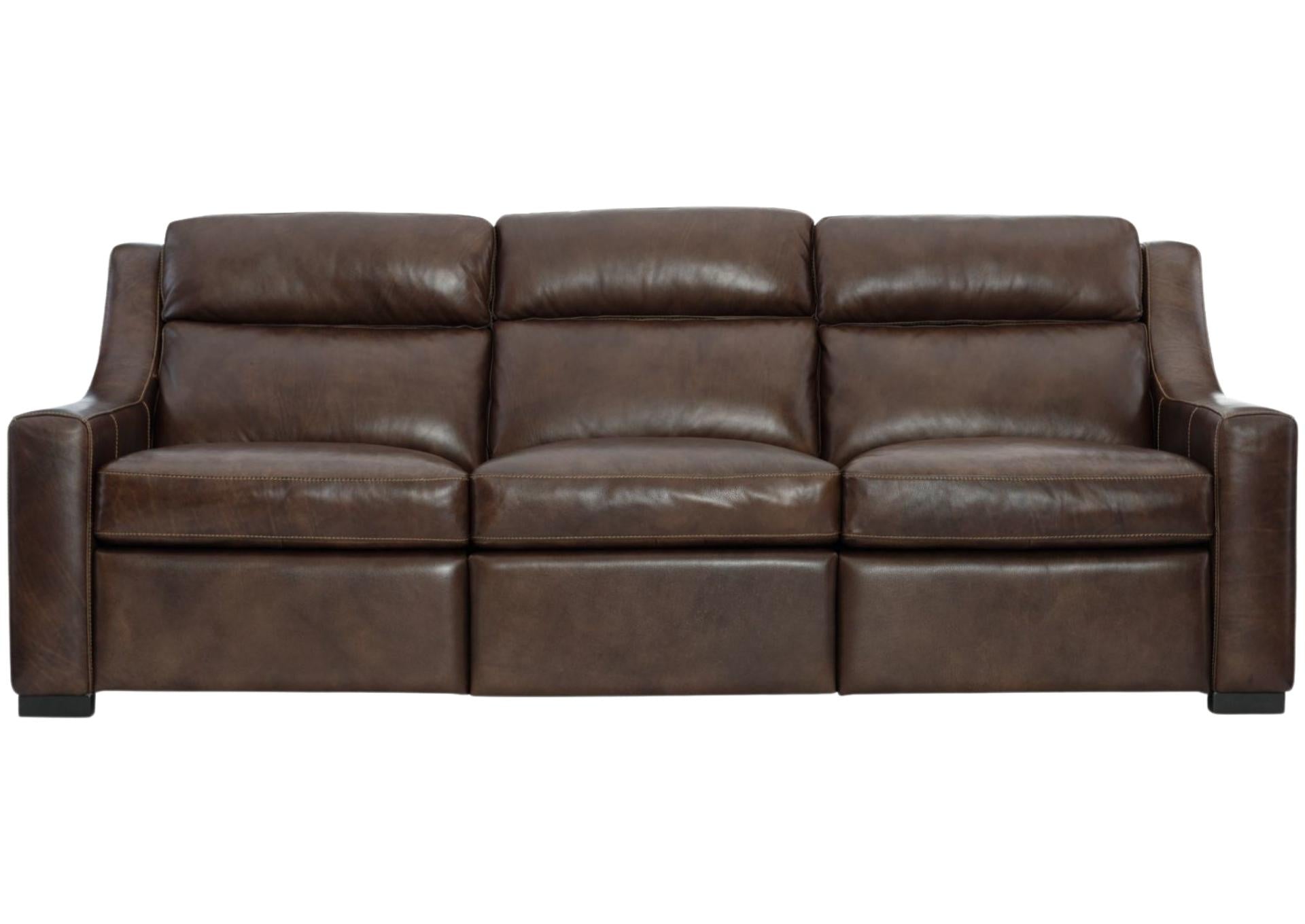 GERMAIN LEATHER POWER SOFA