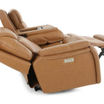 Xara Leather Power Sofa - Butternut - Additional View 5