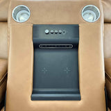 Xara Leather Power Sofa - Butternut - Additional View 7