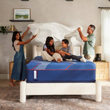Tempur Sealy - BRENHAM II HYBRID SOFT KING MATTRESS - Blue Fabric - Mattresses - Additional View 9