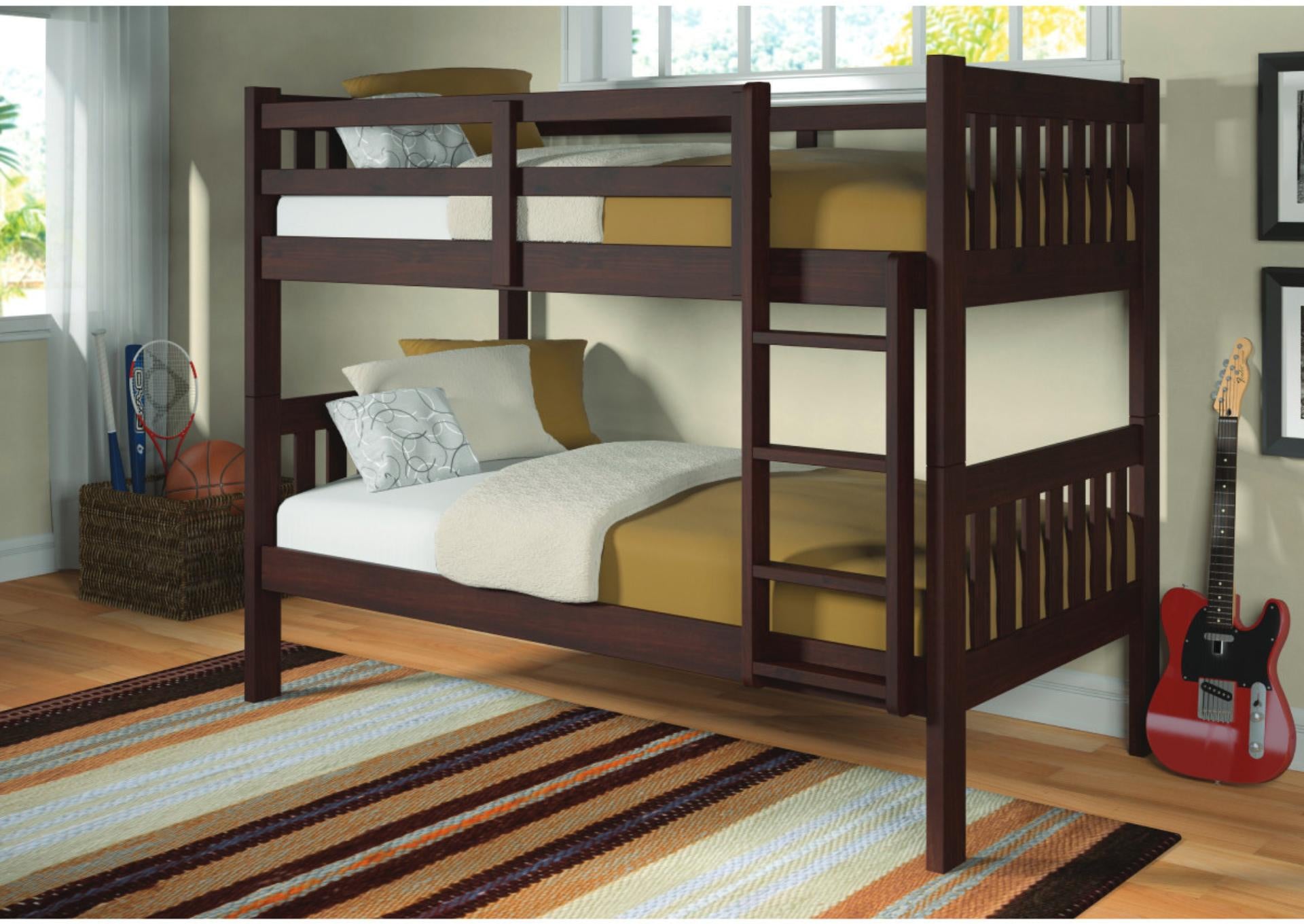 Expedition Twin/Twin Bunkbed - Cappucino - Additional View 1
