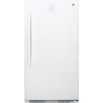 GE WHITE 17.3CU FROST FREE UPRIGHT FREEZER - Freezers