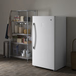 GE WHITE 17.3CU FROST FREE UPRIGHT FREEZER - Freezers - Additional View 10