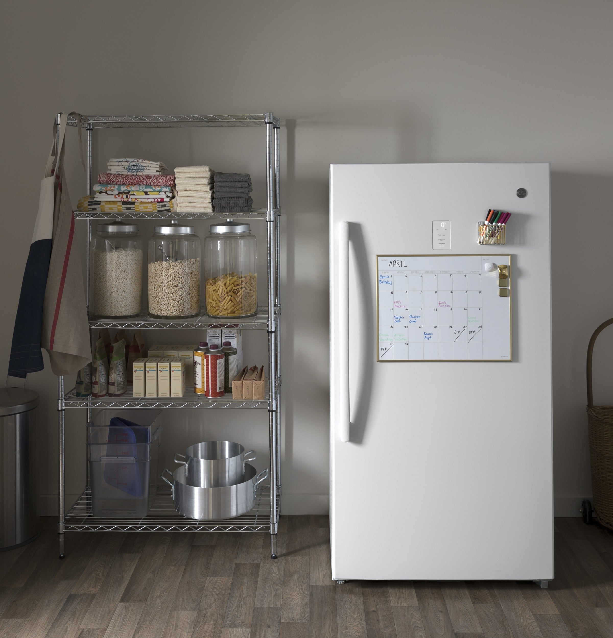 GE WHITE 17.3CU FROST FREE UPRIGHT FREEZER - Freezers - Additional View 11