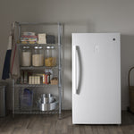 GE WHITE 17.3CU FROST FREE UPRIGHT FREEZER - Freezers - Additional View 12